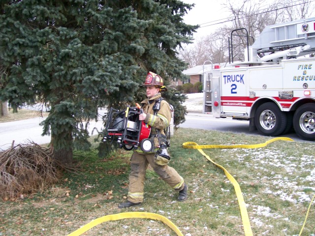 Local Alarm 2-18, Smoke in the house with CO Detector Sounding. 02-06-2007